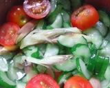 ＊夏野菜さっぱりサラダ～みょうが入り～＊作り方3写真
