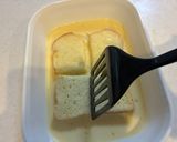 甘くない豆乳フレンチトースト作り方4写真
