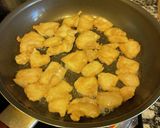 チキンの梅肉ソース作り方2写真