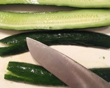 たたききゅうりと塩昆布のあっさり和え作り方1写真