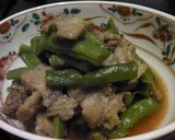 いんげん豆と豚バラ肉の10分煮作り方3写真