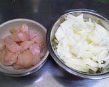 めんつゆですぐできる親子丼作り方1写真