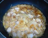 めんつゆですぐできる親子丼作り方4写真