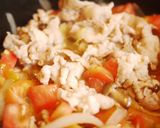 ＊まろやか♪トマト豚丼＊作り方2写真