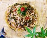 暑い日にはサッパリうめ~蕎麦♪作り方2写真