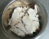 夏野菜と鶏胸肉の冷たいうどん!!作り方4写真