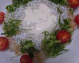 茶飯に冷たい豆腐としらすのせご飯作り方10写真