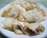 さんまの蒲焼とチーズの揚げ餃子作り方7写真