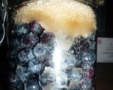 ブルーベリーシロップ　京都カフェ作り方3写真
