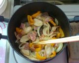 ベーコンと野菜のガーリックソテー作り方5写真