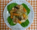ベーコンと野菜のガーリックソテー作り方6写真