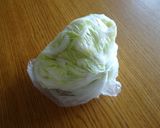 白菜・ハム・大葉のお漬け物風和え物♪作り方1写真