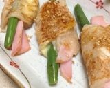 チーズ入り長芋ロール作り方6写真