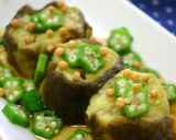 じゅわとろ~♥茄子のとろろ昆布蒸し作り方9写真