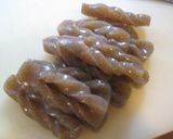 四葉亭♪辛ぁ～い手綱蒟蒻の照り焼き作り方1写真