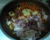 鶏モモ肉と野菜の味噌しょうが風味作り方1写真