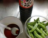 スナップエンドウの麺つゆ漬け作り方1写真