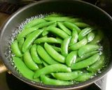 スナップエンドウの麺つゆ漬け作り方3写真