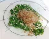 おかかとオクラのカルボナーラ風パスタ作り方4写真