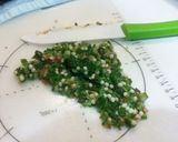 おかかとオクラのカルボナーラ風パスタ作り方5写真