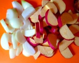 豚肉とさつまいもの甘辛生姜炒め作り方1写真