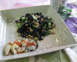 ネバネバヘルシー♪金時草の納豆和え作り方3写真