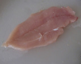 さっぱりと鶏ささみの梅シソ焼き作り方2写真