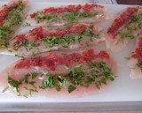 さっぱりと鶏ささみの梅シソ焼き作り方4写真