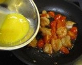 簡単彩りおかず☆エビとトマトのあっさり炒作り方8写真