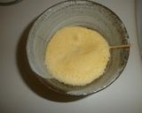 レンジでまんまるケーキ(クリチ＆フルーツ作り方8写真