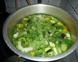 辛くないグリーンカレー夏　京都カフェ作り方4写真