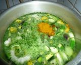 辛くないグリーンカレー夏　京都カフェ作り方5写真