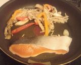 鮭の甘辛味噌炒め(ちゃんちゃん焼き風)作り方4写真