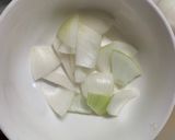 お一人様簡単洋風梅パスタ味豆腐野菜炒め作り方4写真