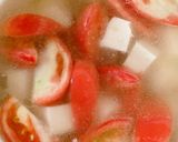 トンでけ！残暑バテ！甘酒とトマトの豚汁作り方3写真