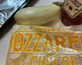 簡単◯白なすのピザ風作り方1写真