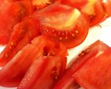 トマトのイタリアンサラダ。作り方1写真