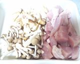 鶏胸肉ときのこのクリーム煮　圧力鍋作り方1写真