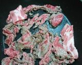 マイルドな辛さの豚キムチ作り方1写真