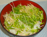 パパの土用の丑はアジの蒲焼丼作り方2写真