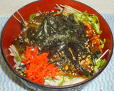 パパの土用の丑はアジの蒲焼丼作り方7写真