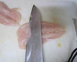 ぷるるんチキンと夏野菜の梅しそソース作り方3写真