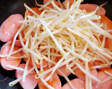 楽安旨＊魚肉ソーセージともやし炒め作り方4写真