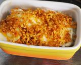とろ～り！海老玉ベジタのカレーパン粉のせ作り方5写真