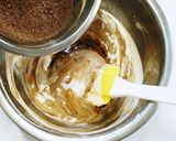 * ゴーヤのチョコレートケーキ♪作り方6写真