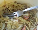 １人ランチ☆　レンジｄｅスープパスタ作り方9写真