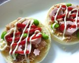 魚ニソとツナのマヨケチャトースト作り方3写真