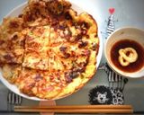 残り物酢豚でチヂミ作り方5写真