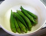 オクラ&トマト&ツナの素麺■ゆず胡椒風味作り方1写真