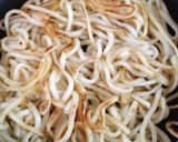 お昼に！堅焼きうどんの和風カレー餡かけ作り方1写真